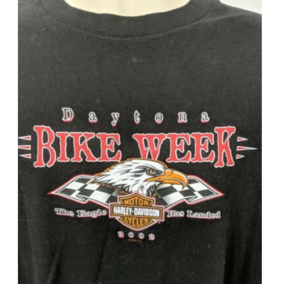 VTG Harley Davidson Daytona Beach Bike Week Shirt - Picture 4 of 6